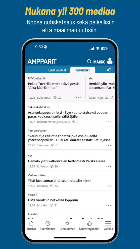 Ampparit.com Screenshots