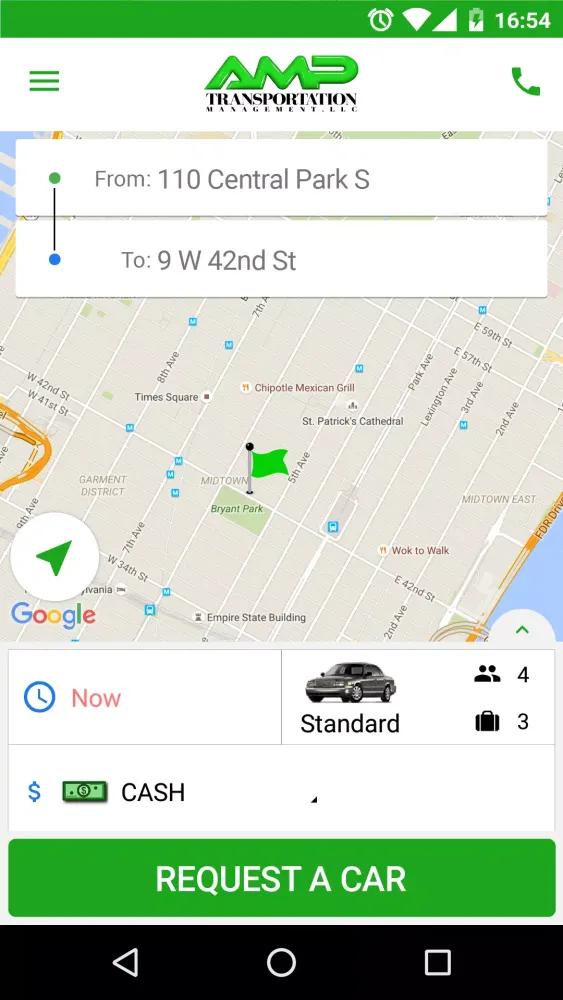 AMP Transportation سکرین شاٹس