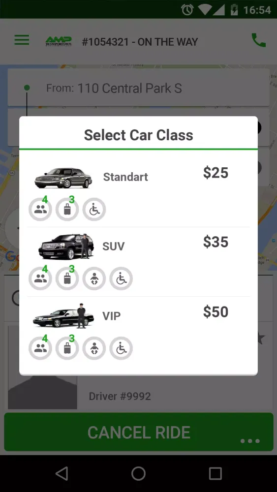 AMP Transportation سکرین شاٹس