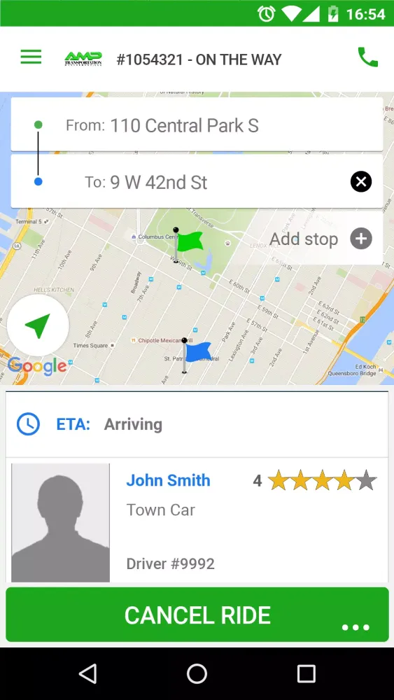 AMP Transportation سکرین شاٹس