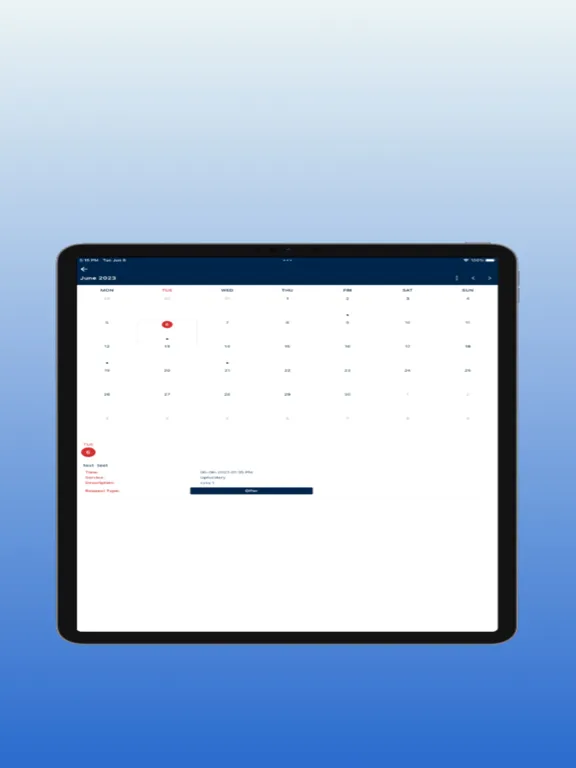 تصاویر My Car App Vendor iPad 