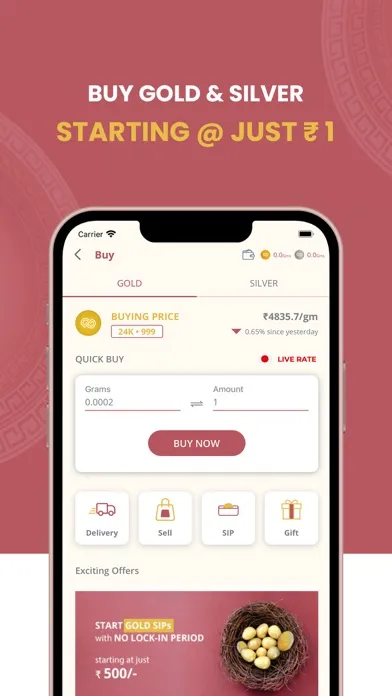 ภาพหน้าจอของ DIGIGOLD - Gold & Silver.