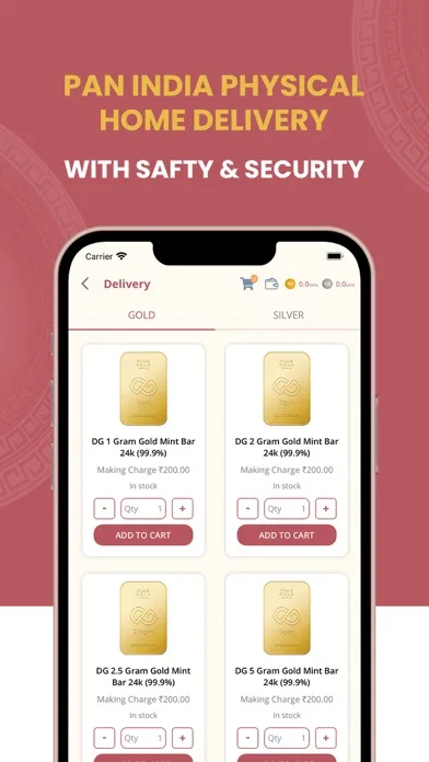 ภาพหน้าจอของ DIGIGOLD - Gold & Silver.