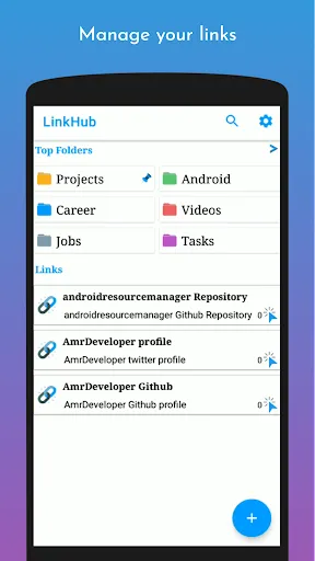 Linkhub - A smart link manager Screenshots