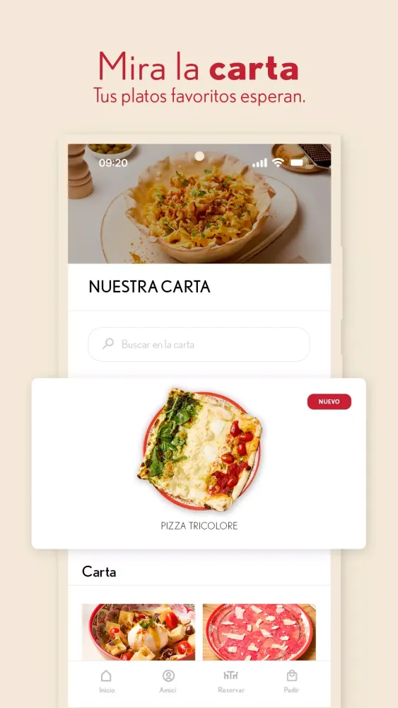 Zrzuty ekranu La Tagliatella Amici