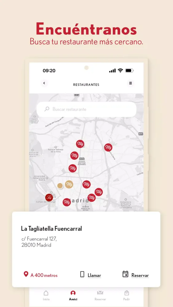 Zrzuty ekranu La Tagliatella Amici