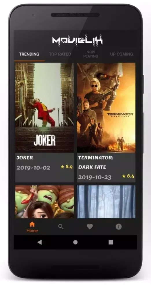 Movielix Screenshots