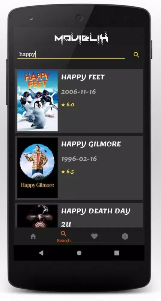 Movielix Screenshots