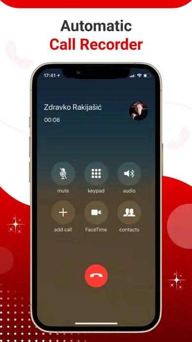 Скриншоты Phone Call Recorder App