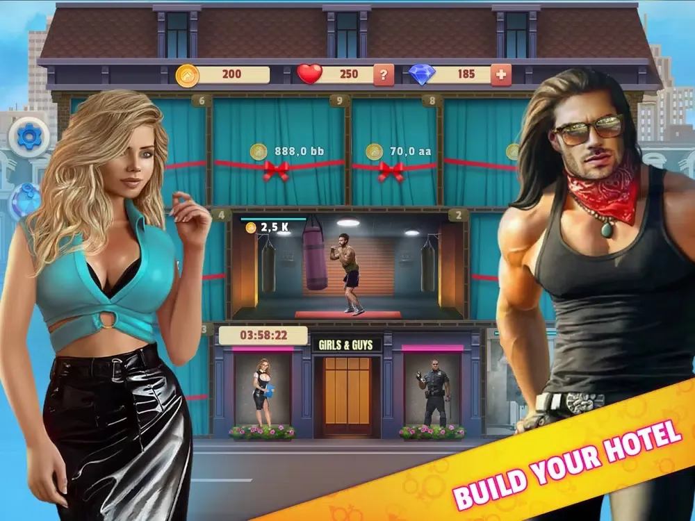 Girls & Guys - Idle Game iPad  스크린샷