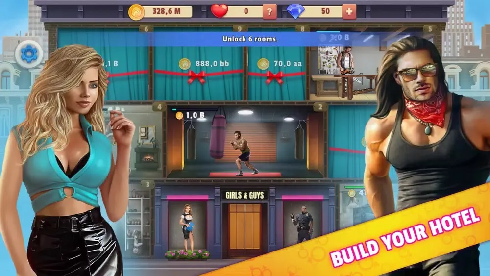 Girls & Guys - Idle Game 스크린샷