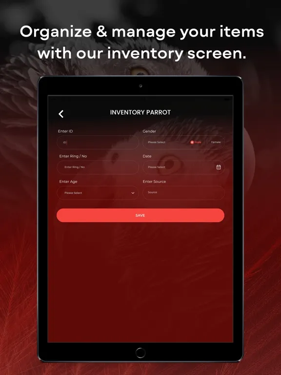 AviaryManagementSystem iPad  Screenshots