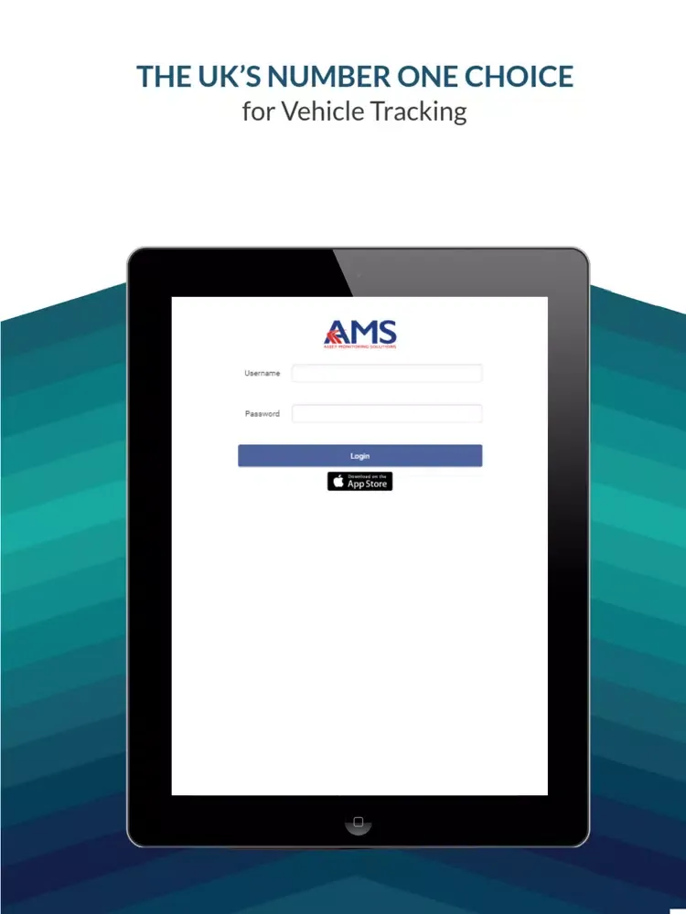 ภาพหน้าจอของ AMS Fleet Manager iPad 