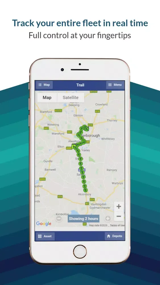 ภาพหน้าจอของ AMS Fleet Manager