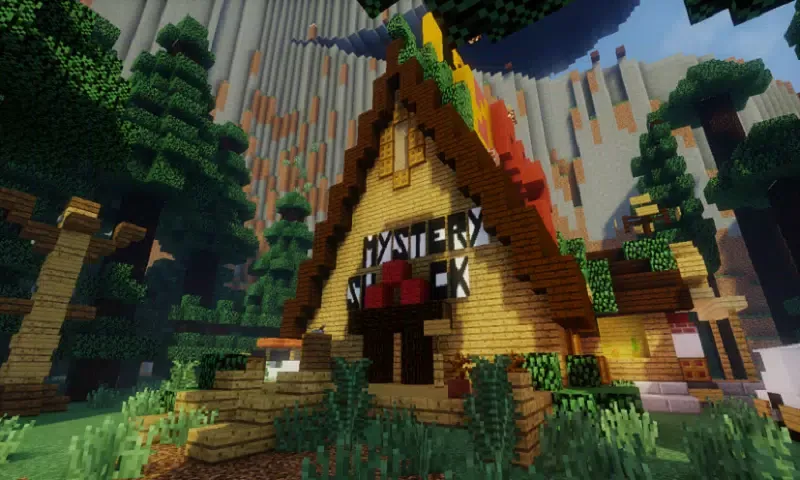 Скриншоты Mod Gravity Falls for MCPE