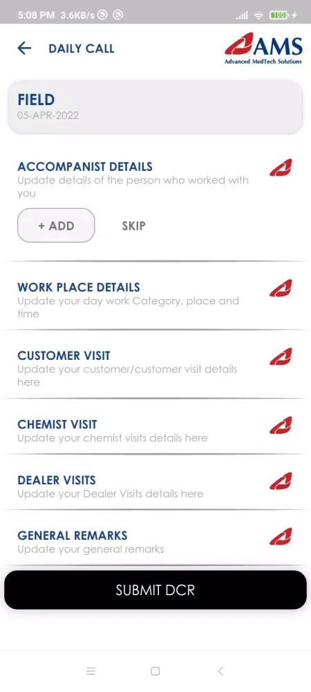 SalesCare Screenshots