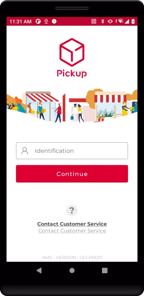 Screenshot di Pickup