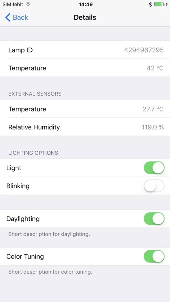 Скриншоты Smart Lighting Manager