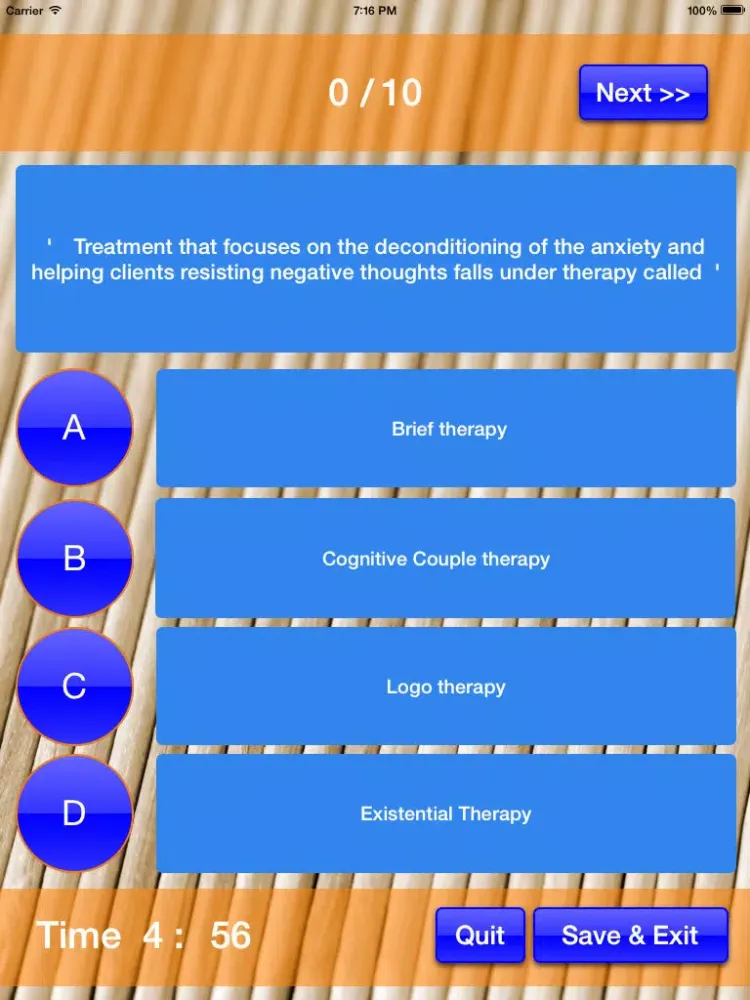 Social Work Exam Review National Social Work Examination for Licensure and Certification iPad  Screenshots
