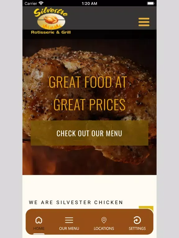 Capturas de tela do Silvestre Chicken iPad 