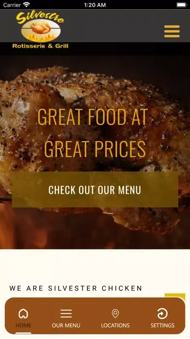 Capturas de tela do Silvestre Chicken