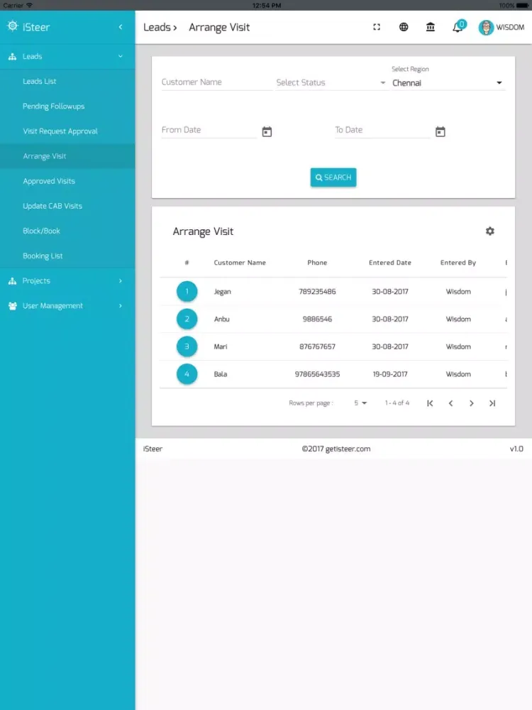 Capturas de pantalla de Amshuhu Portal iPad 