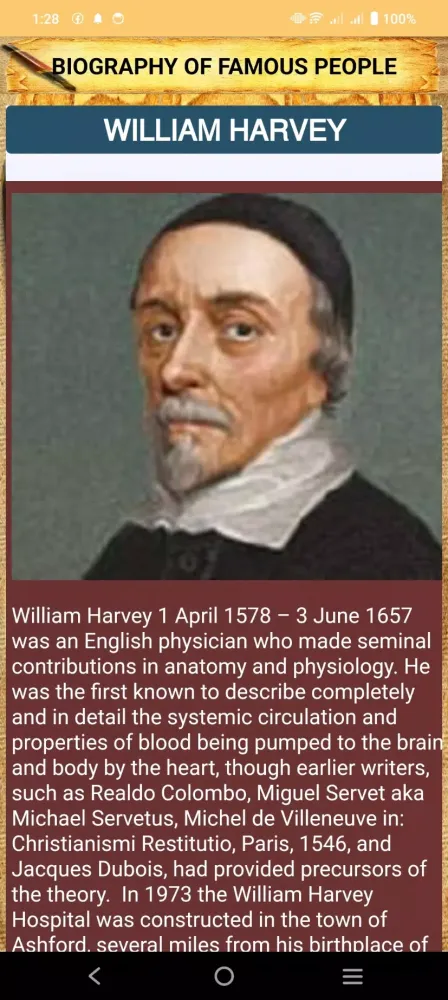 Biography of Famous People Screenshots