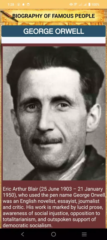 Biography of Famous People Screenshots