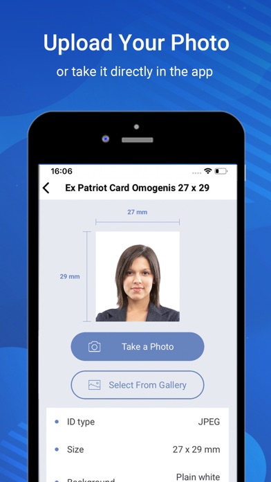 Passport Photo & ID Maker স্ক্রিনশট