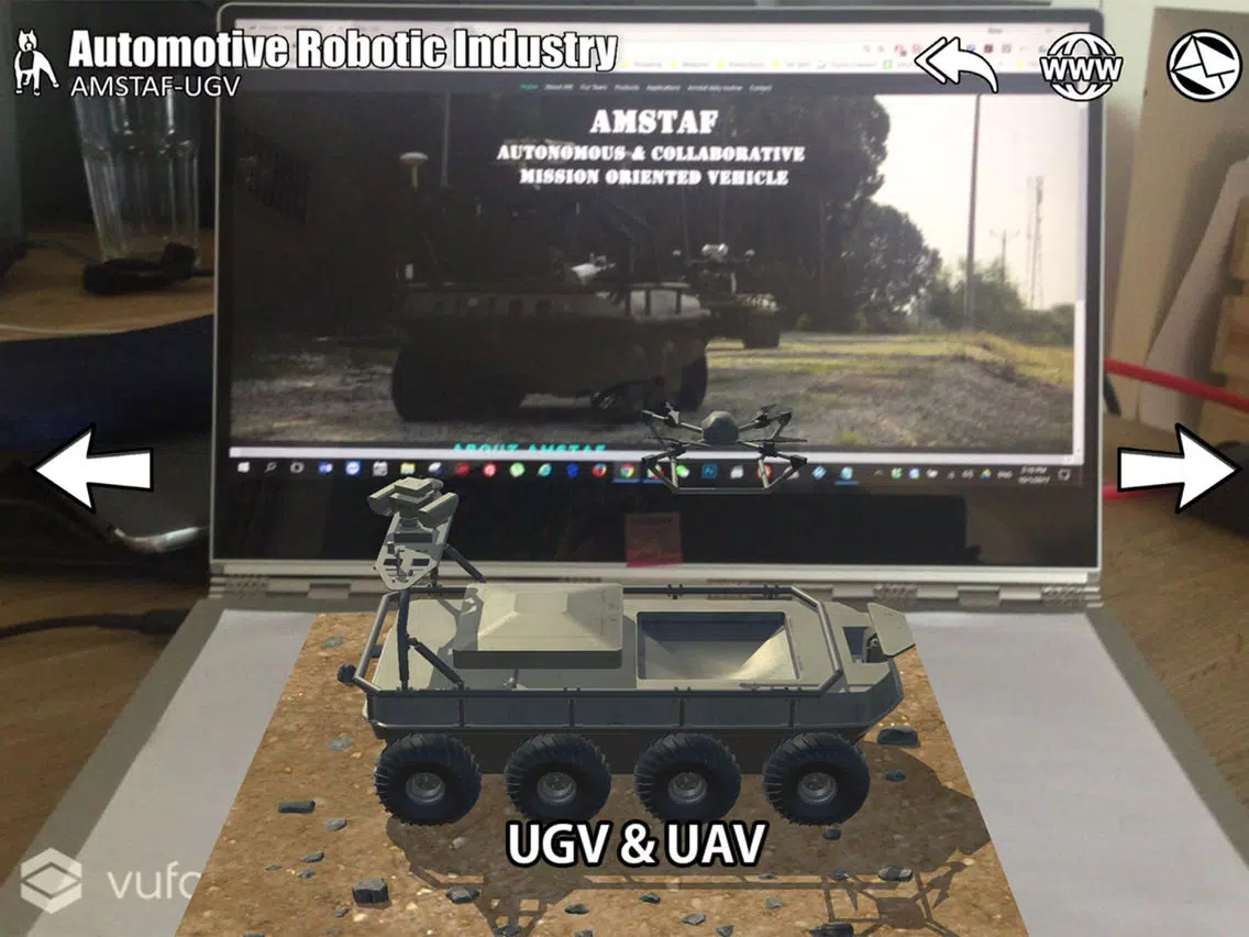 ARI (UGV) iPad 应用截图