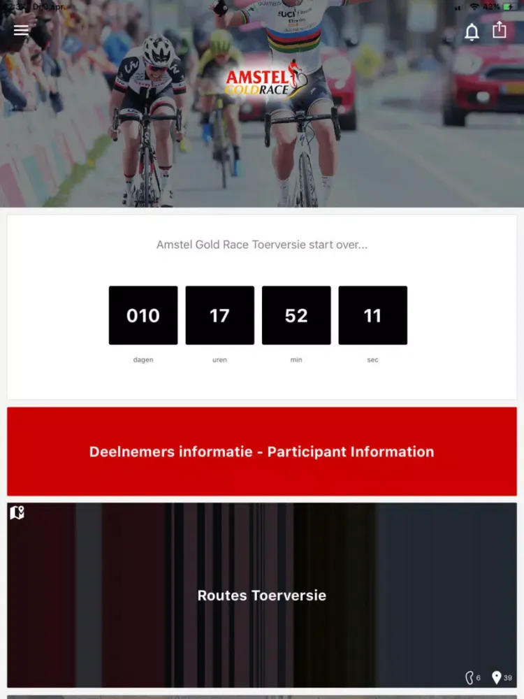 Скриншоты Amstel Gold Race iPad 