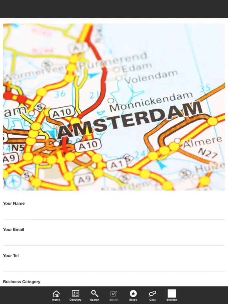 Amsterdam Business Directory iPad 应用截图