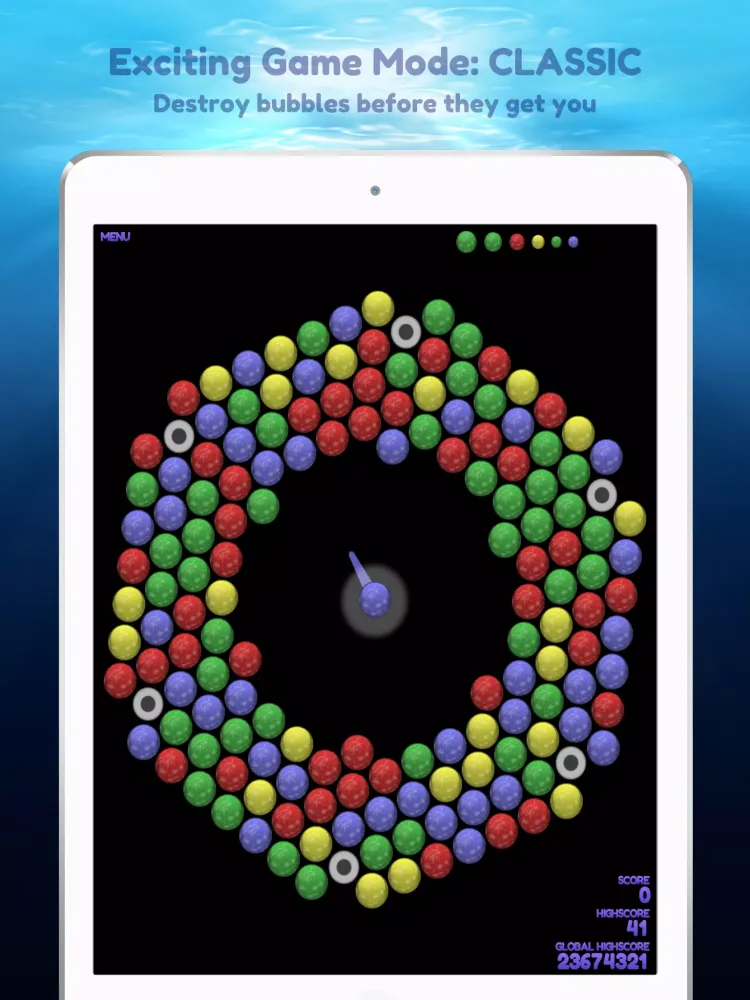 Bubble Shooter Redux - Orbital Screenshots