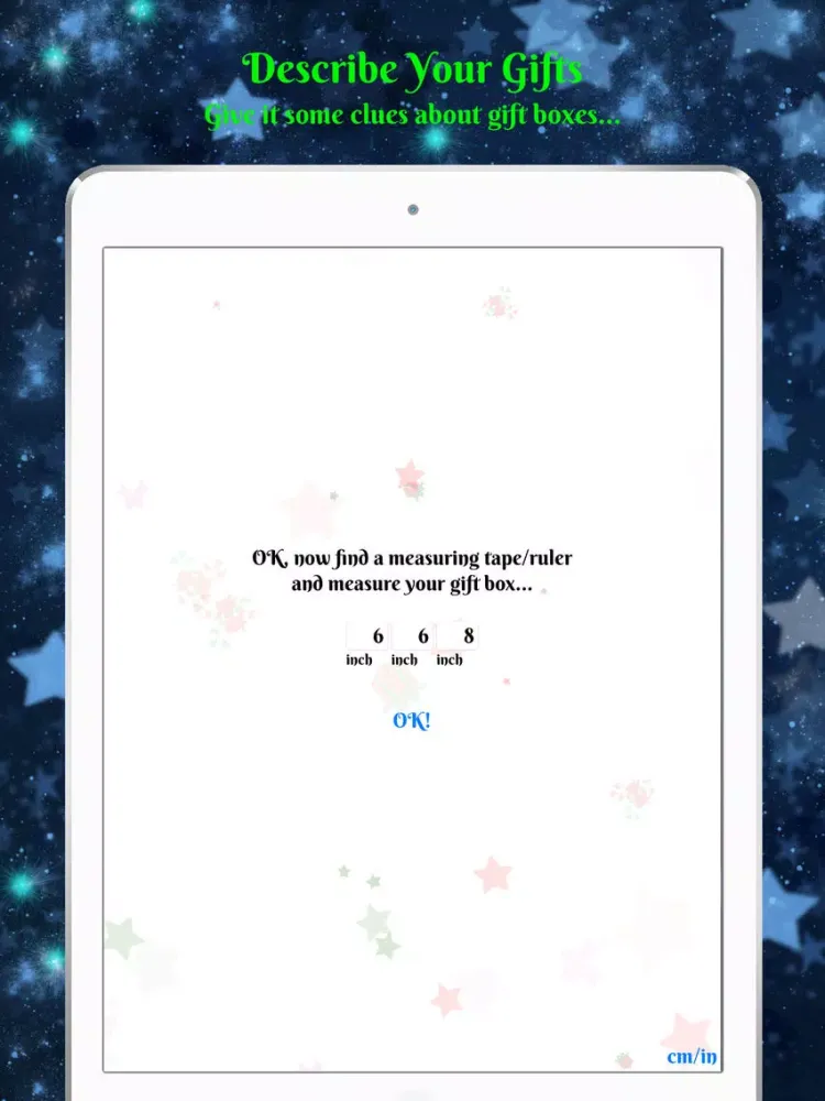What's My Gift? iPad  Screenshots