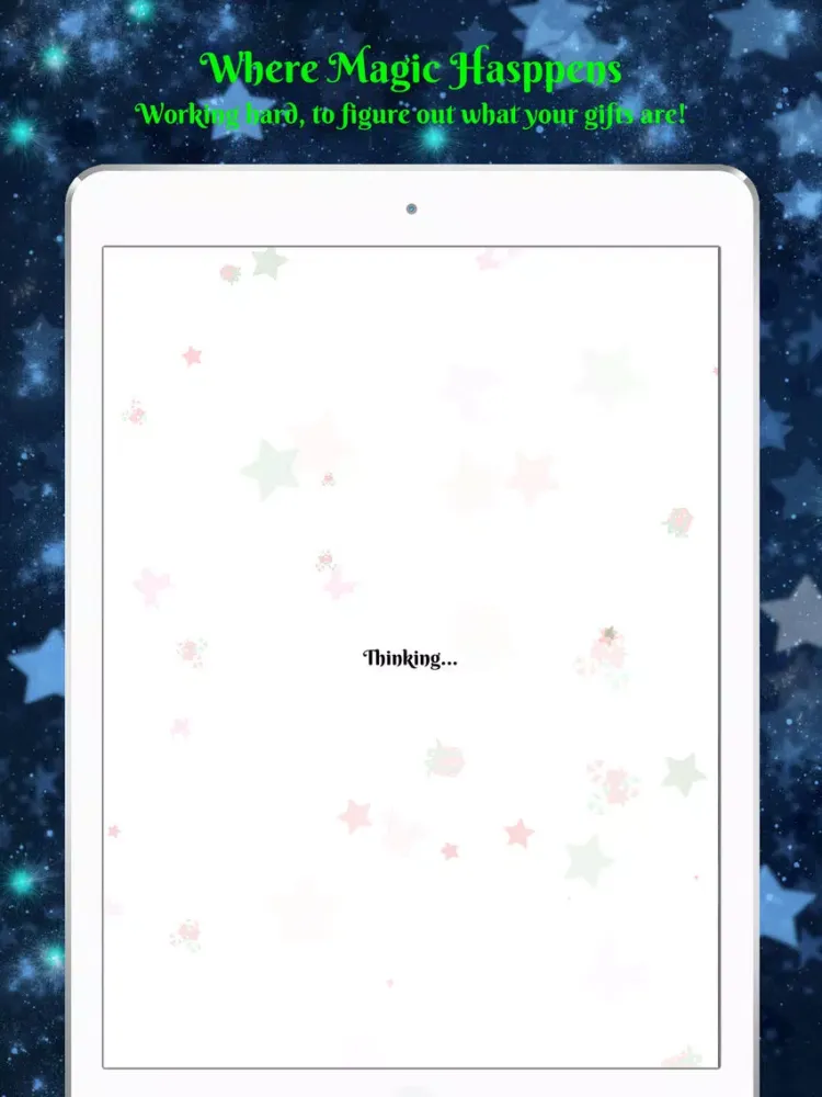 What's My Gift? iPad  Screenshots