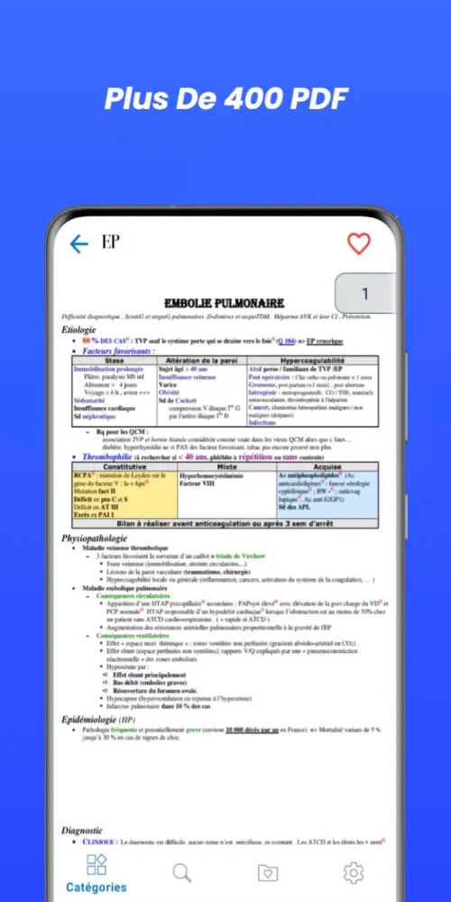 médecine cours et résumé Screenshots