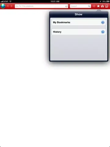 ภาพหน้าจอของ Amtel Secure Browser Kiosk iPad 