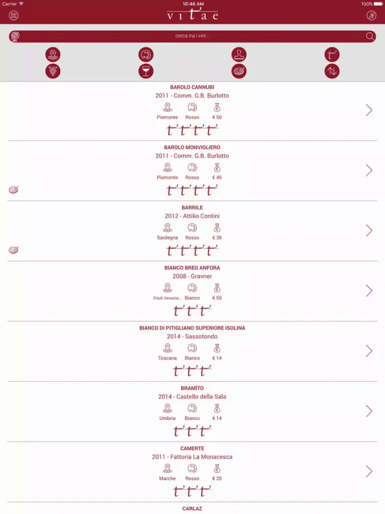 Vitae 2018 iPad  স্ক্রিনশট