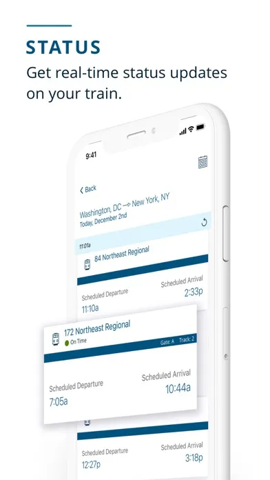 Amtrak Screenshots