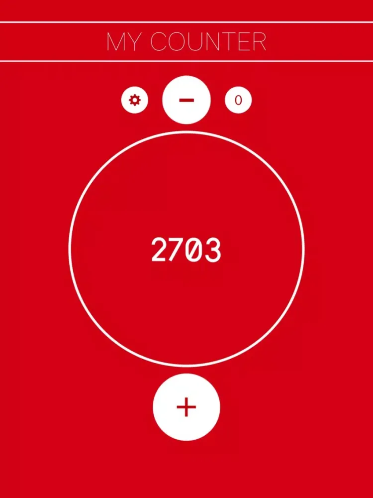 Capturas de tela do Tally Counting Tool Pro iPad 