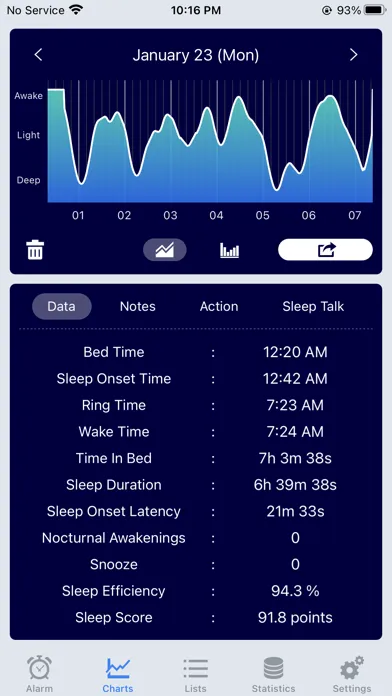 Capturas de pantalla de Sleep Meister