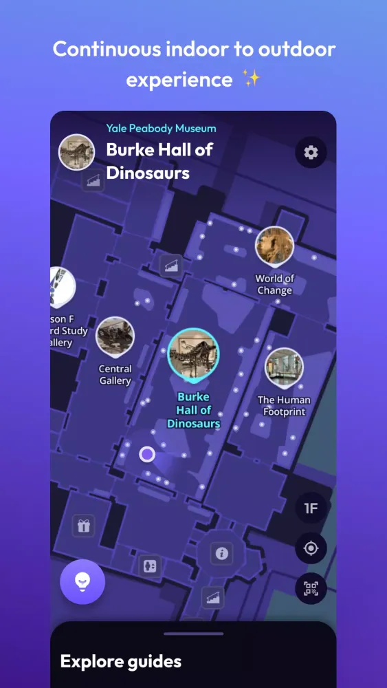 Ảnh chụp màn hình của Amuse: Museum and City Guide