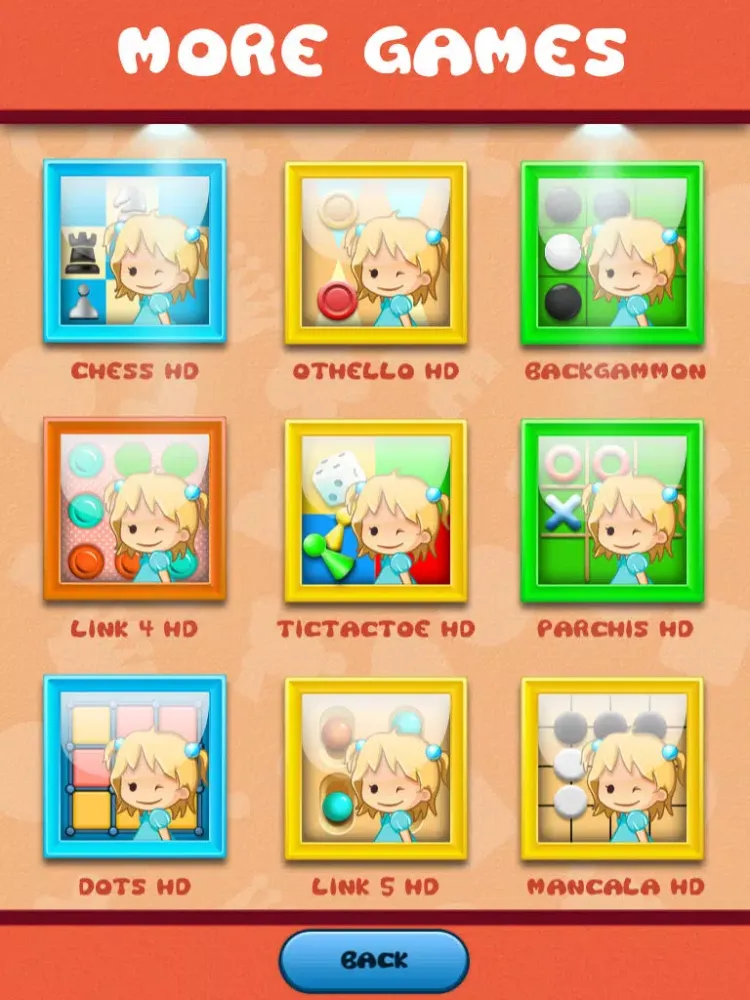 Checkers for Kids HD iPad  스크린샷