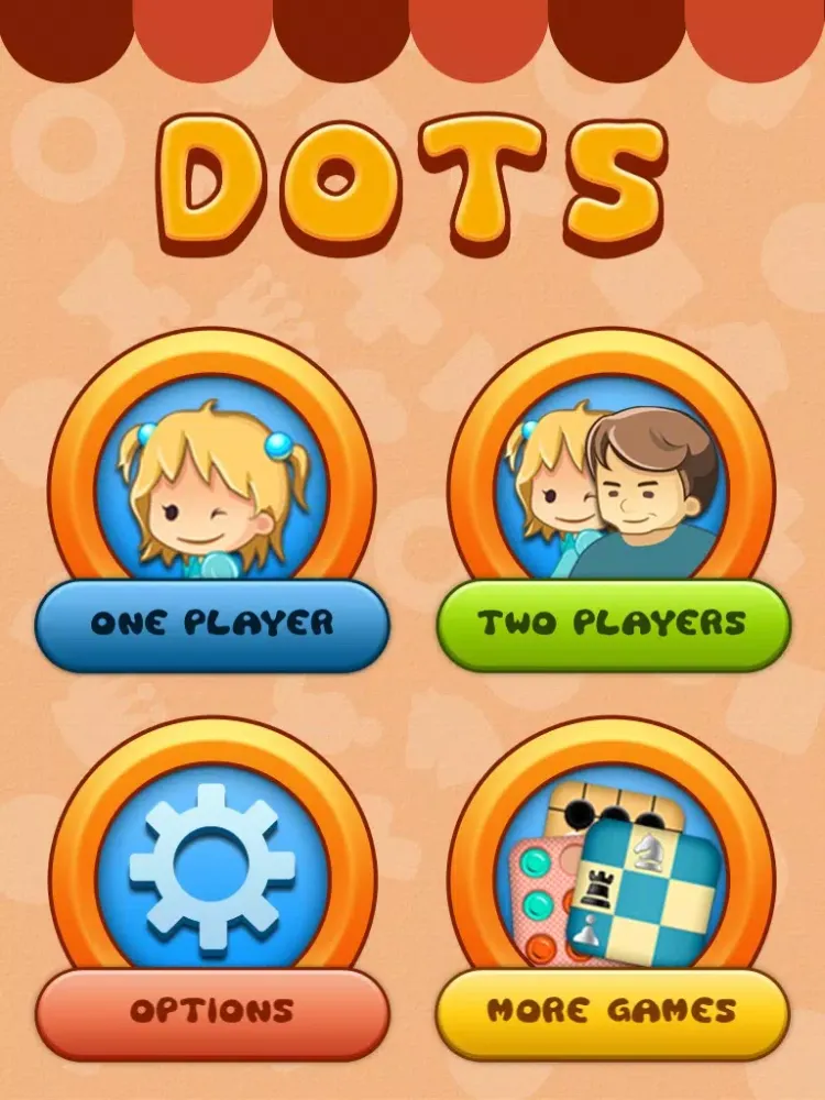 Tangkapan layar Dots for Kids HD iPad 