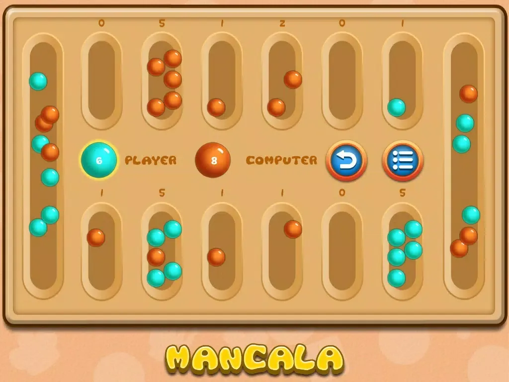 Ảnh chụp màn hình của Mancala for Kids HD iPad 