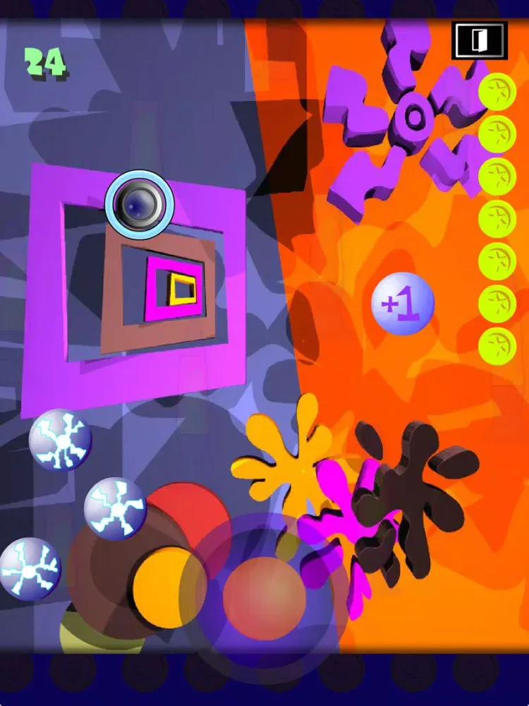Tangkapan layar Bob Bop Pop iPad 