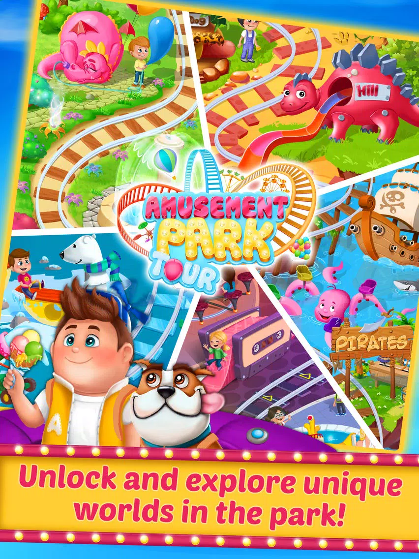 Amusement Park Tour iPad  Screenshots