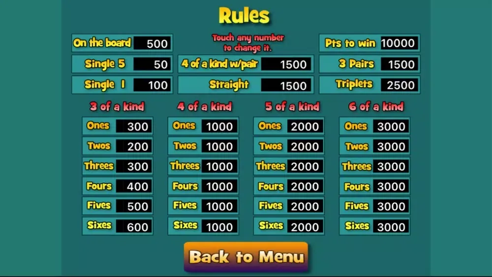 Fabulous Farkle स्क्रीनशॉट