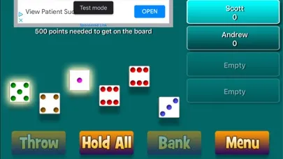 Original Farkle Ekran Görüntüleri