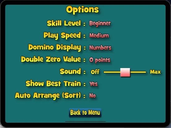Original Mexican Train iPad  Screenshots